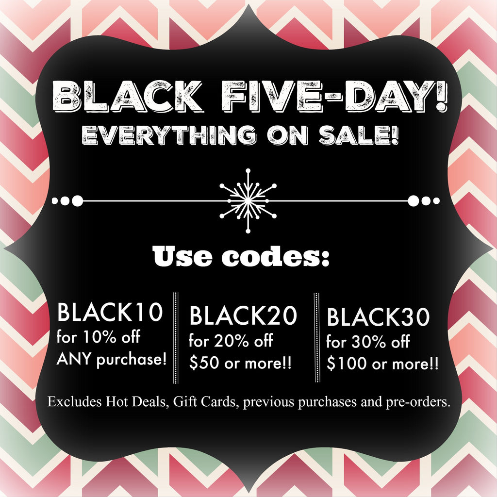 Black Five Day starts now!!