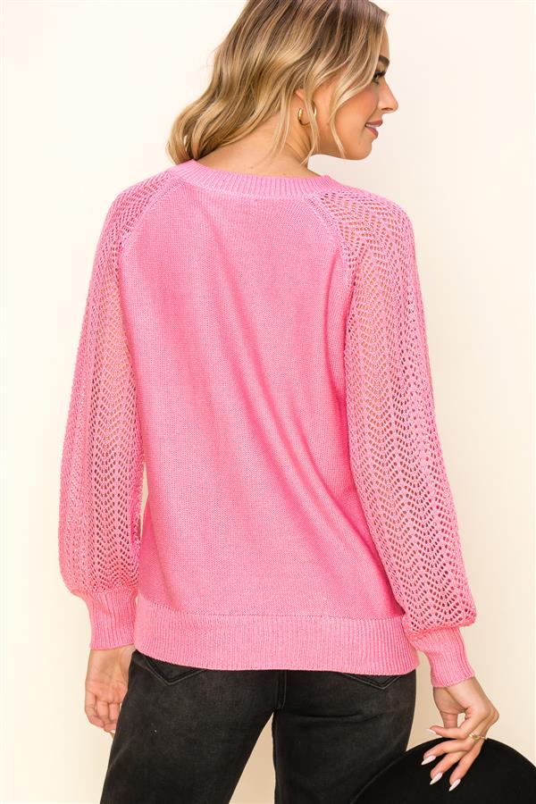 Open Sleeve Sweater, 2 Colors