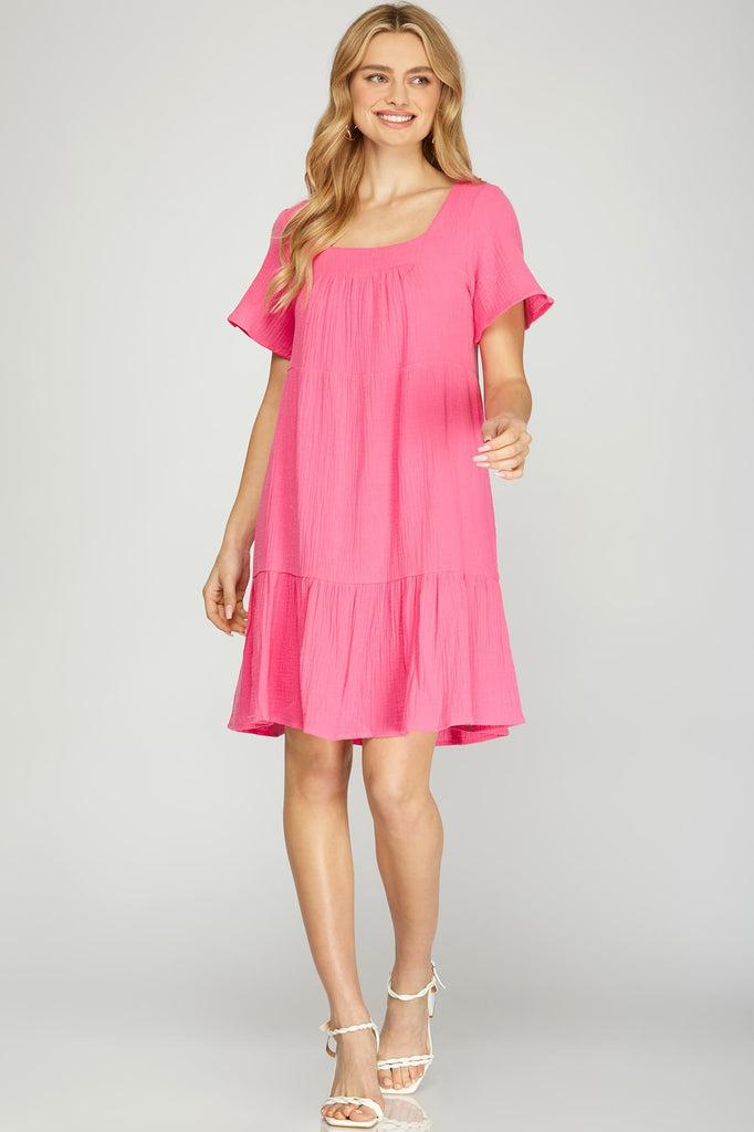 Cotton Gauze Summer Dress