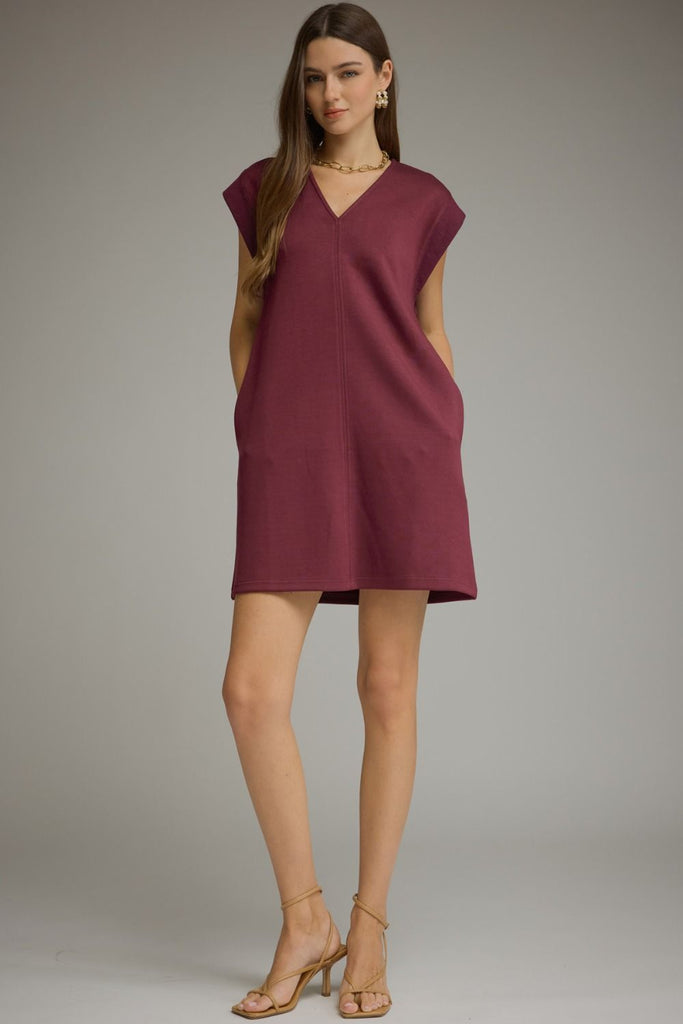 burgundy game day dress – Striped Box Boutique Color:Blue-White 9 At the beach prince of wales school event