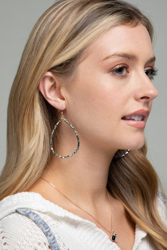 Faceted Bead Earrings