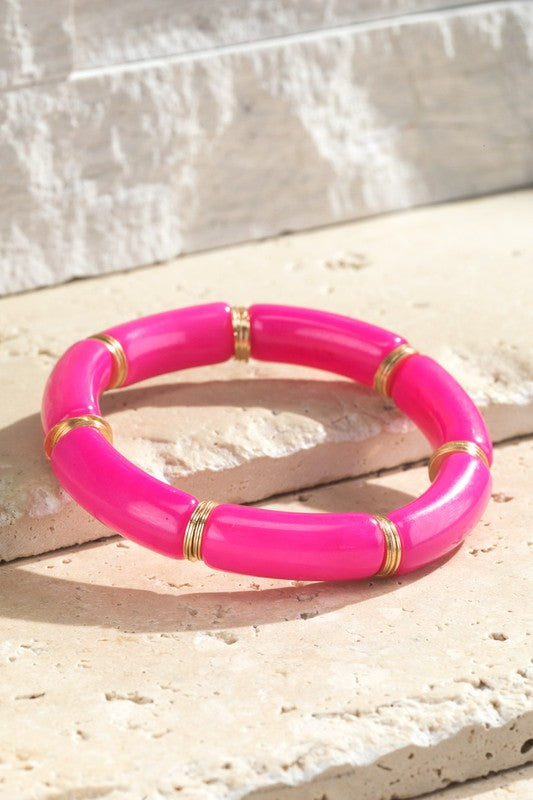 Acrylic Tube Bracelets