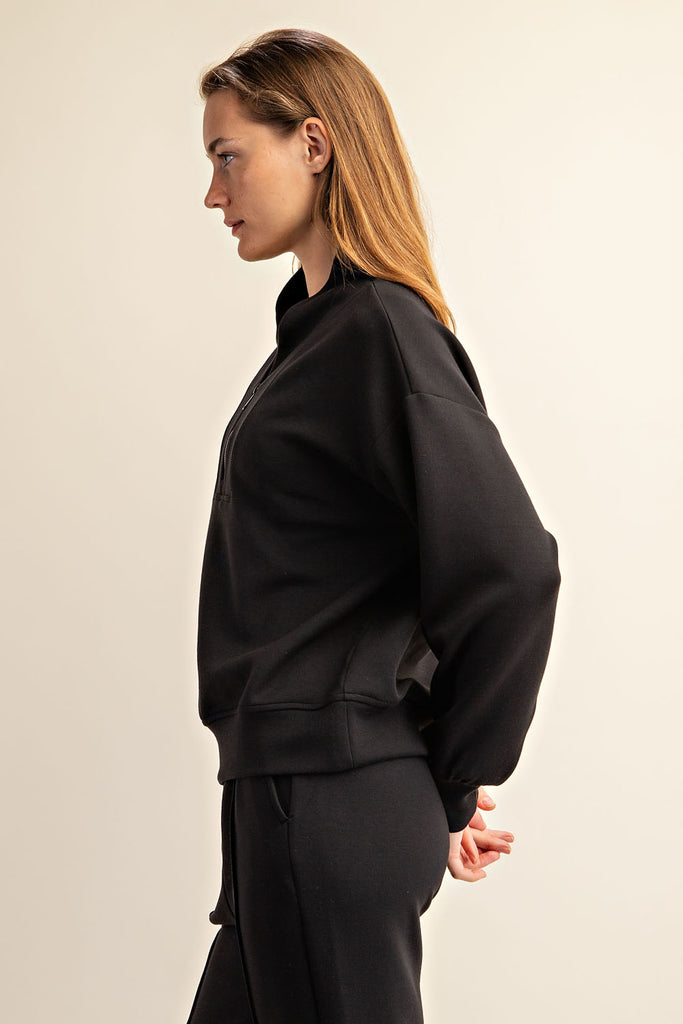 Modal Luxe V-Neck Jacket