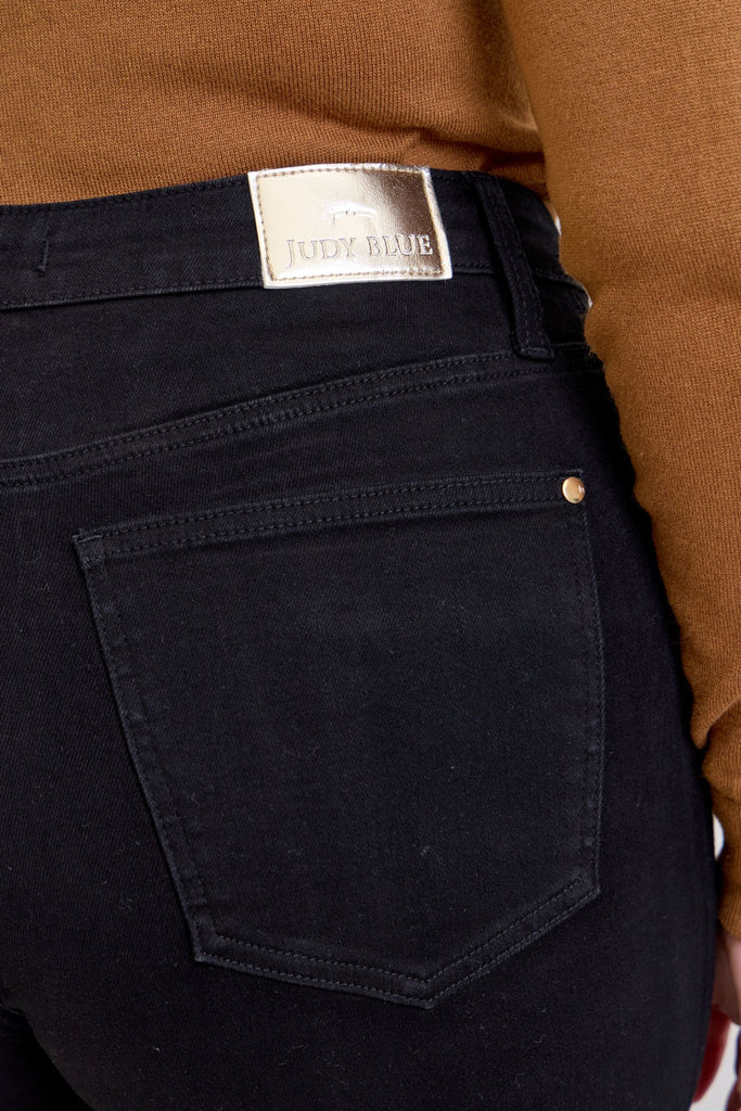 Judy Blue Black High Waist Retro Wide