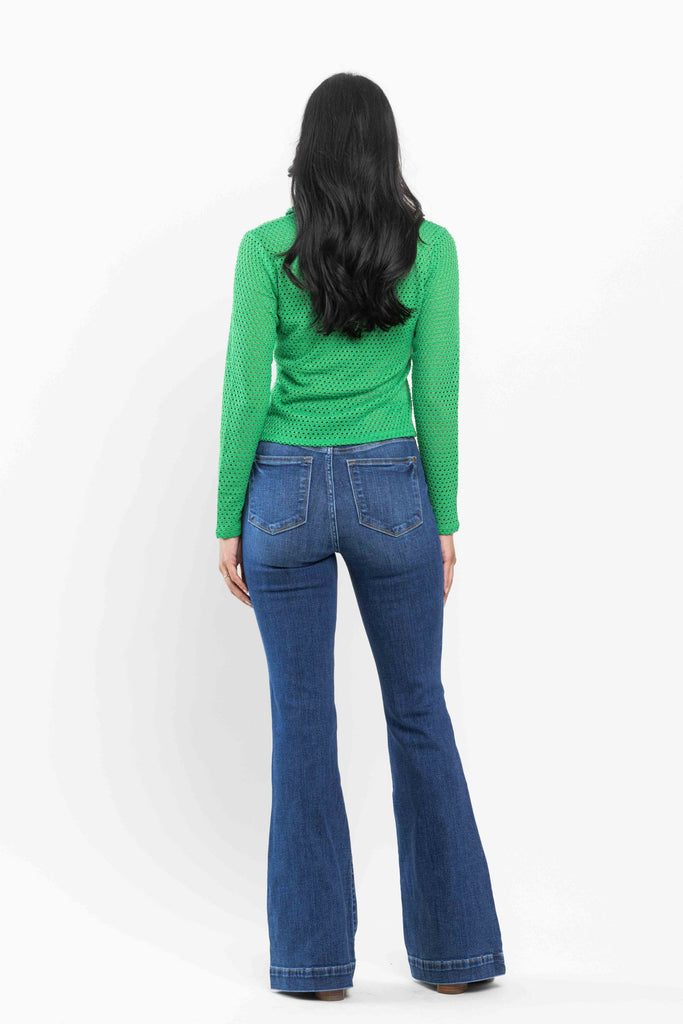 Judy Blue Wide Hem Flare Jeans