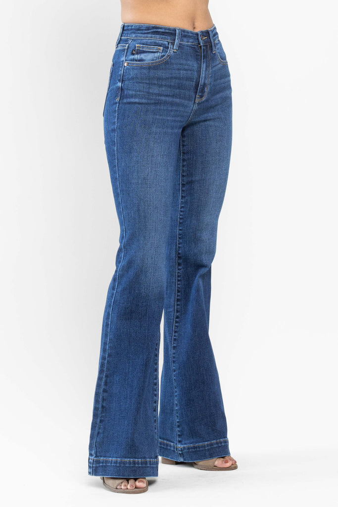 Judy Blue Wide Hem Flare Jeans