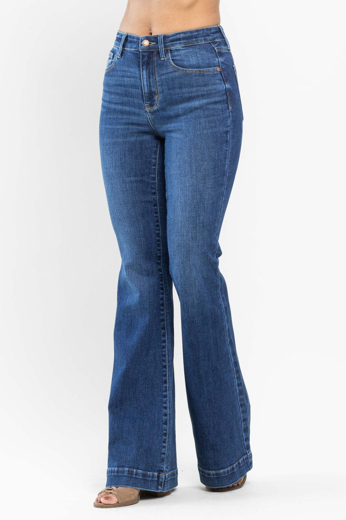 Judy Blue Wide Hem Flare Jeans