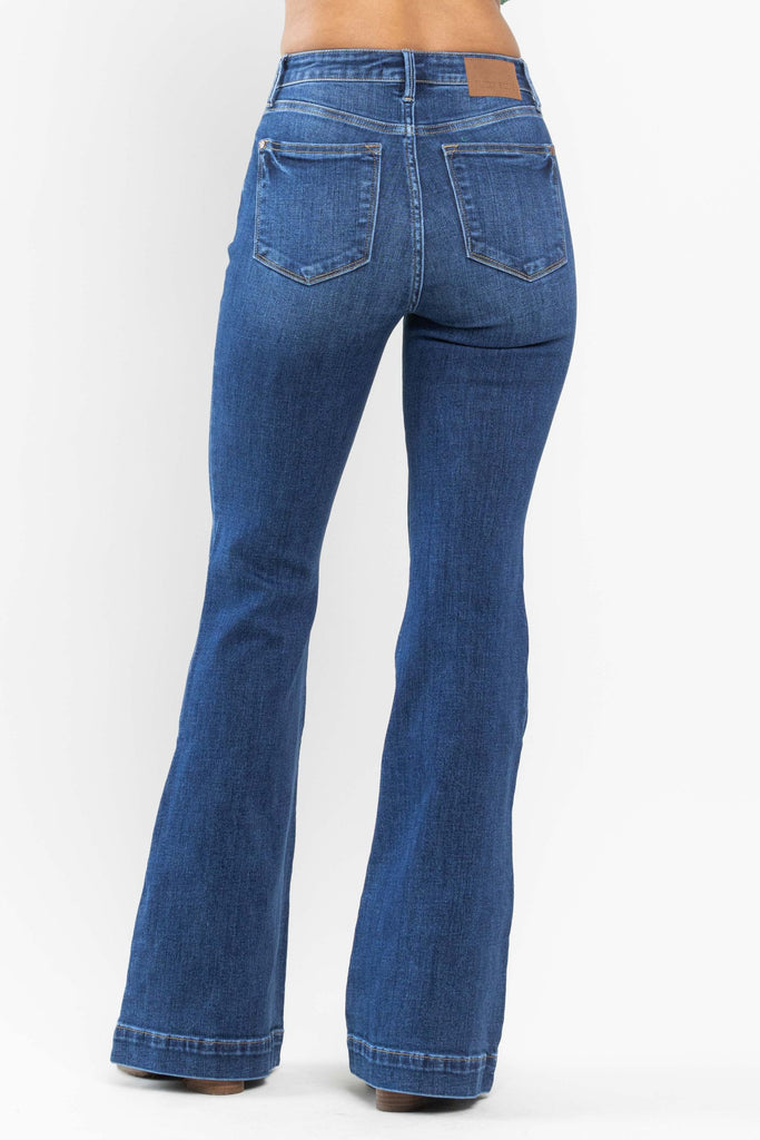 Judy Blue Wide Hem Flare Jeans