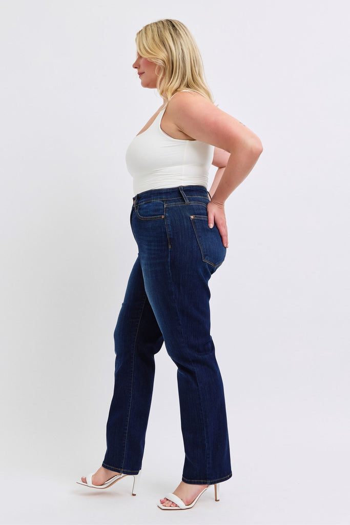 Judy Blue High Rise Straight Jean