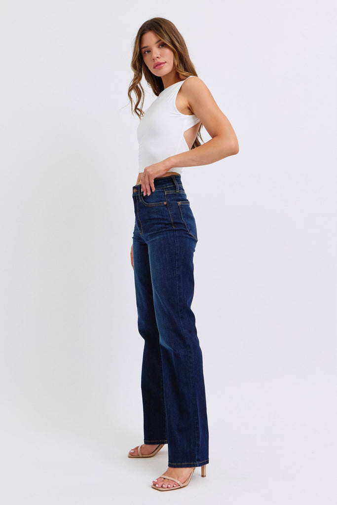 Judy Blue High Rise Straight Jean