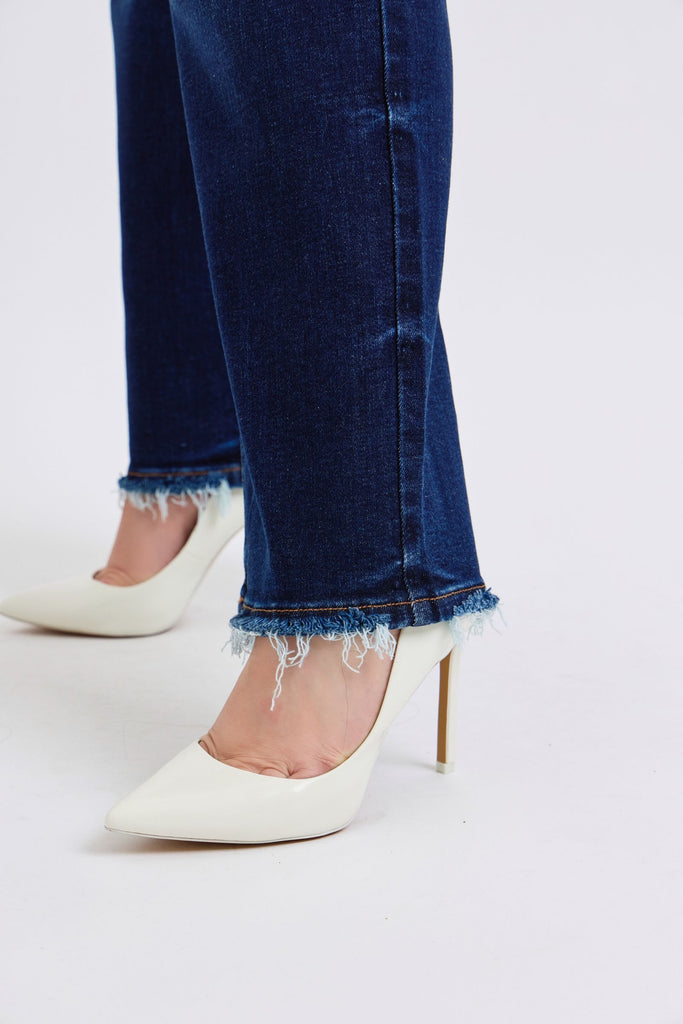 Judy Blue Straight Fray Hem