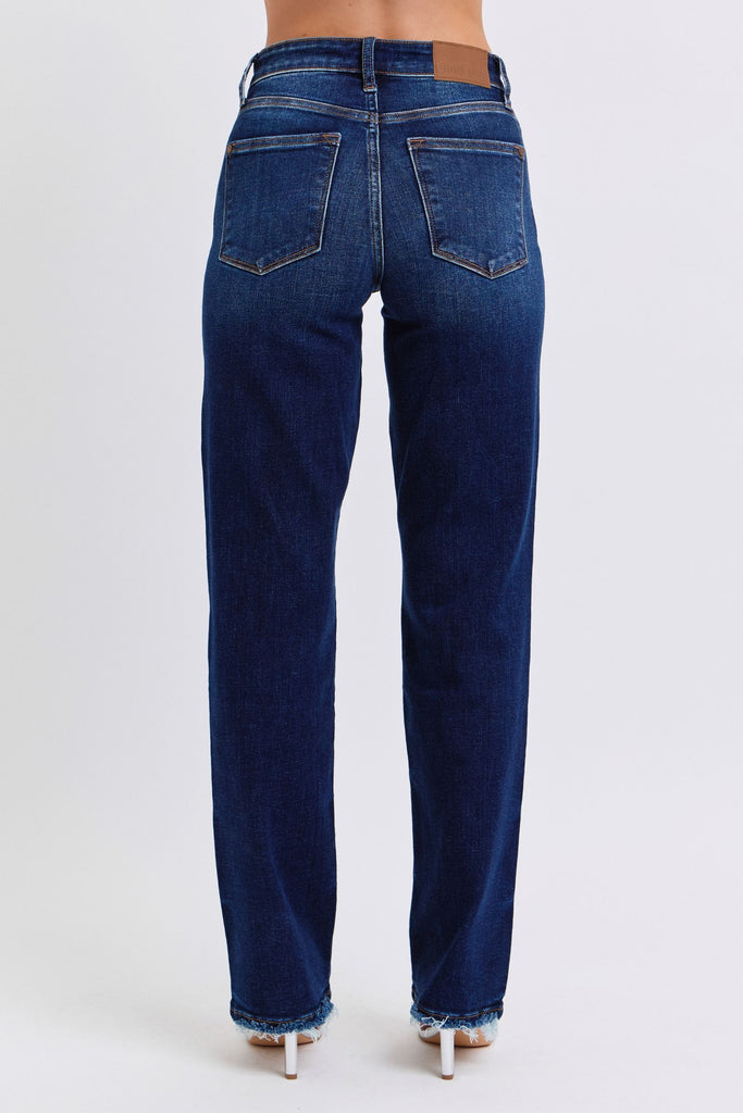 Judy Blue Straight Fray Hem