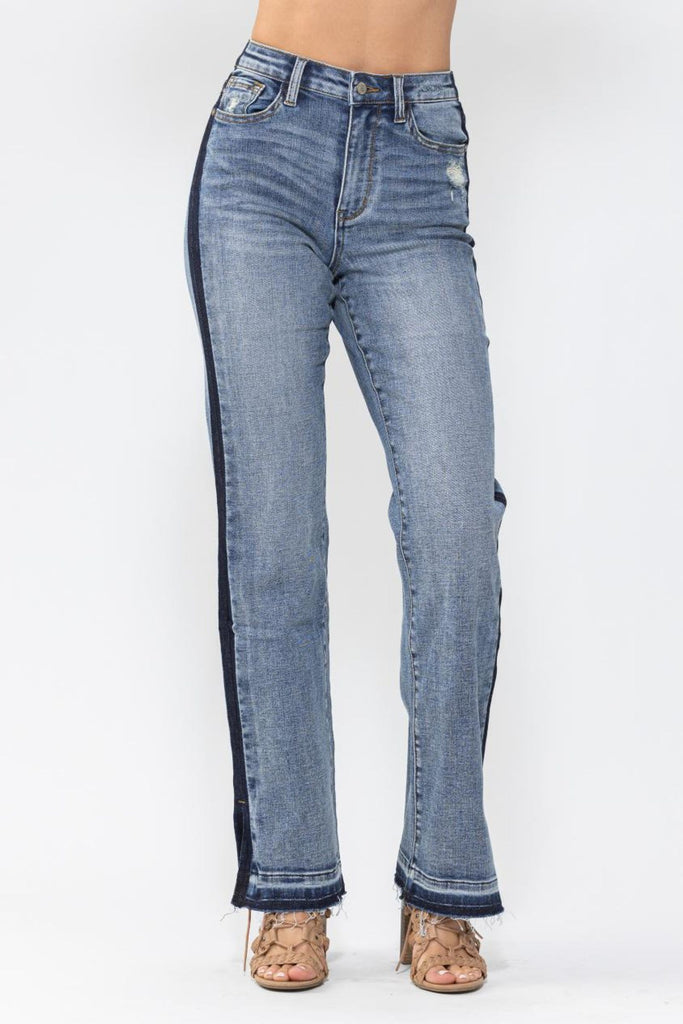 Judy Blue Striped Jeans