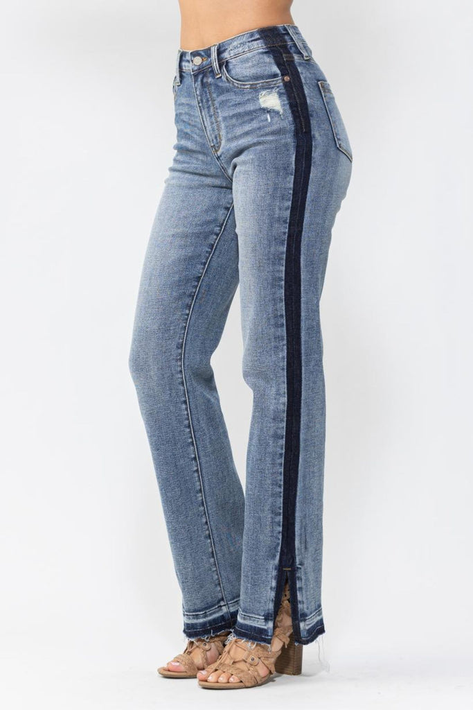 Judy Blue Striped Jeans