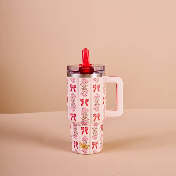 Oh So Merry Flip Straw Tumbler, 2 Sizes