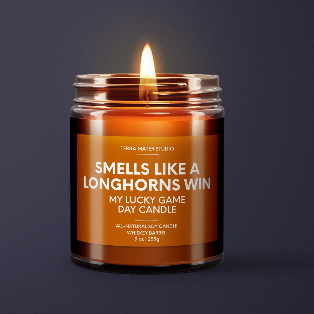 Smells Like A Longhorns Win Candle