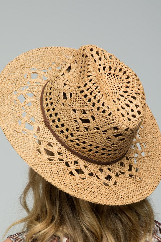 Open Weave Panama Hat