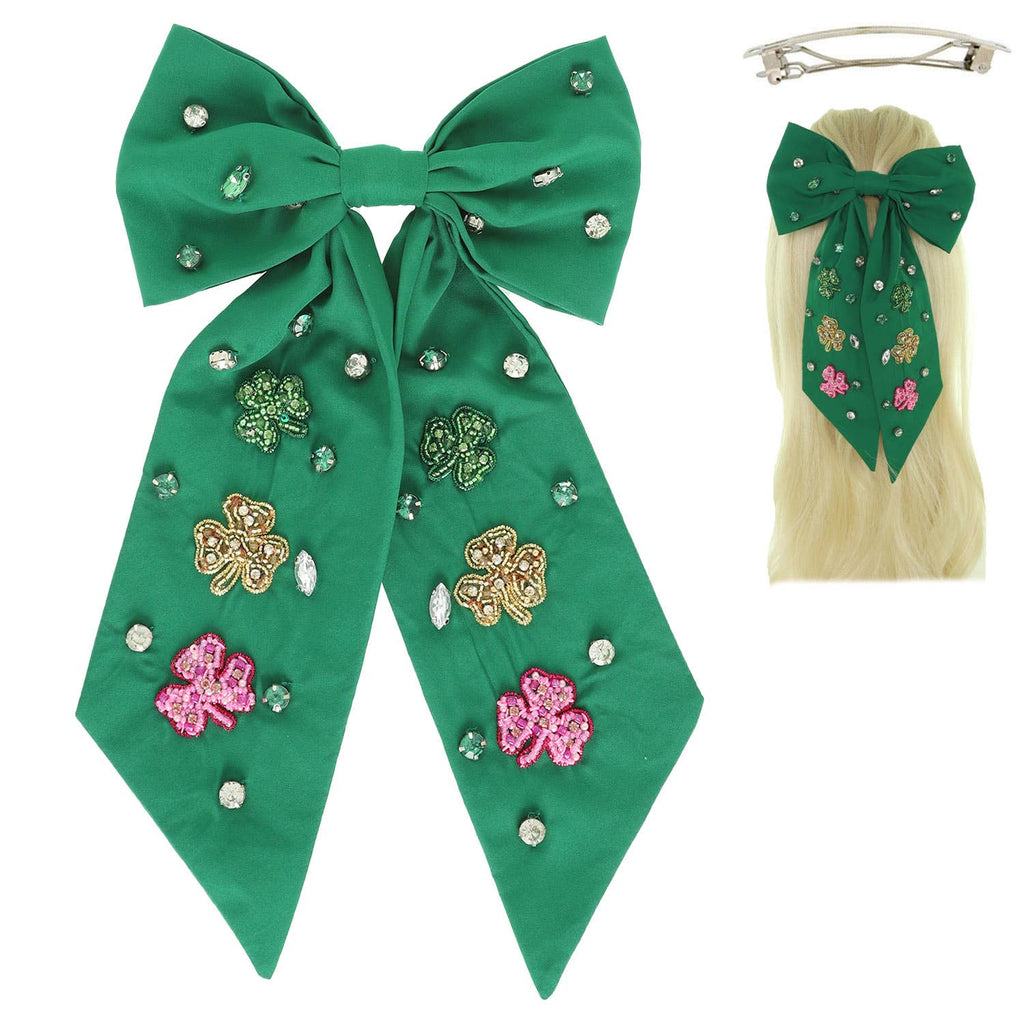 Saint Patrick's Shamrock Bow