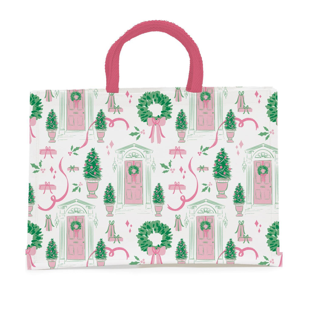 Holiday Shopping Gift Bag, Home for Christmas