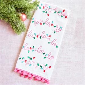Falalala Decorative Tea Towel