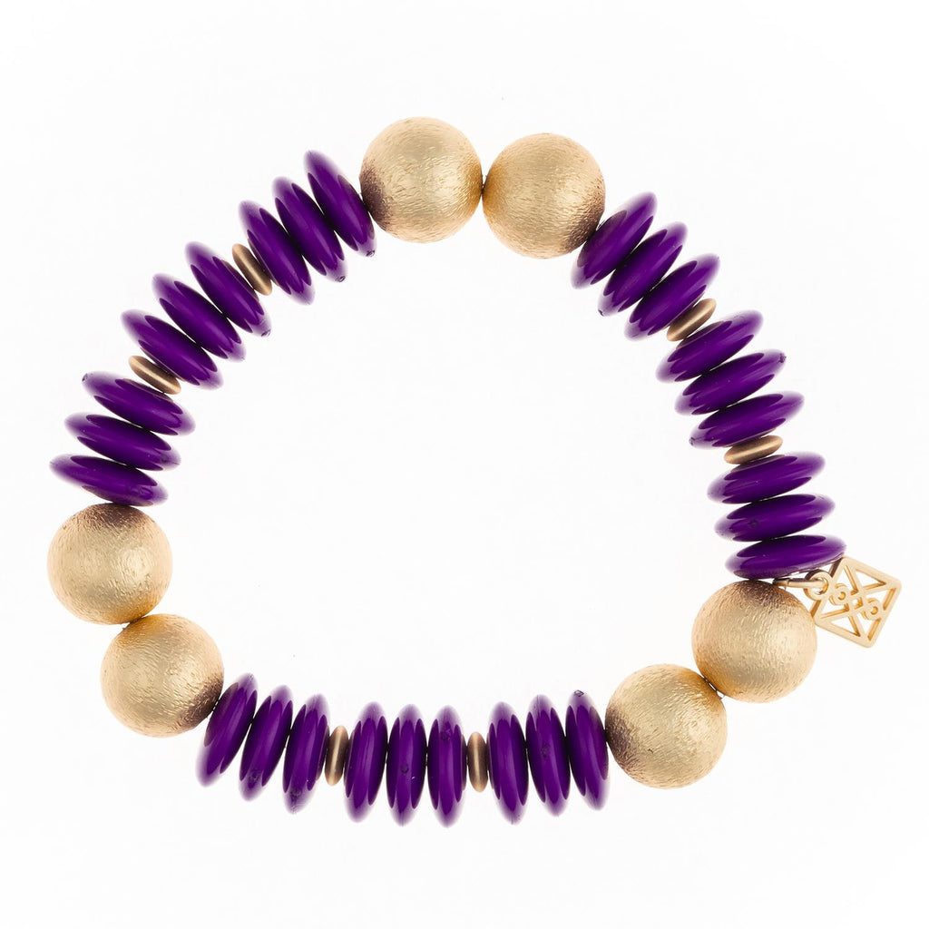 James Bracelet Purple
