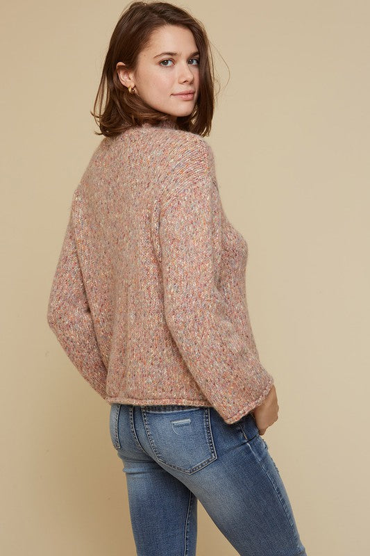 Rose Confetti Sweater