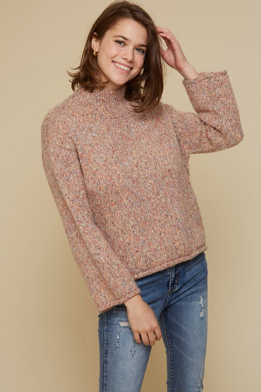 Rose Confetti Sweater