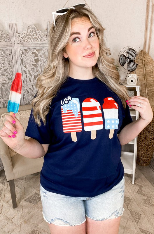 Americana Popsicles T-Shirt