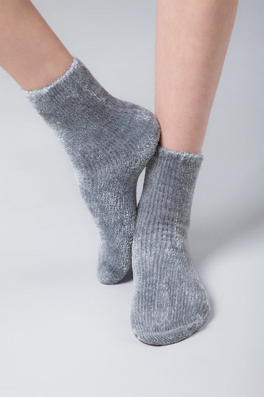 Chenille Socks
