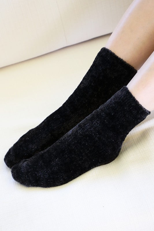 Chenille Socks