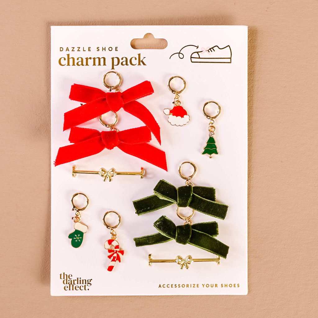 Shoe Charm Pack, Very Merry