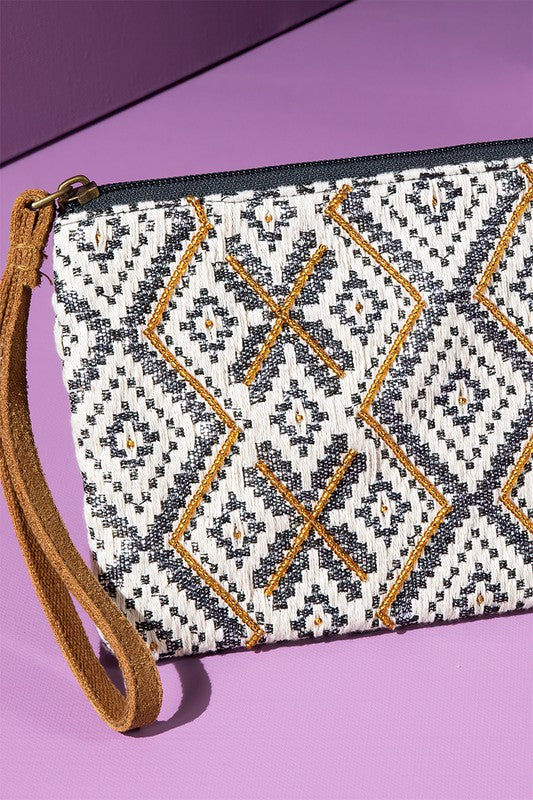 Beaded Wristlet