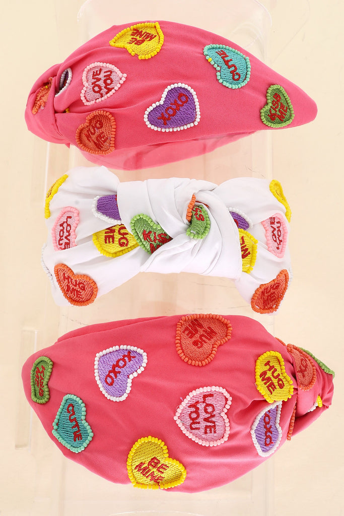 Candy Heart Headbands