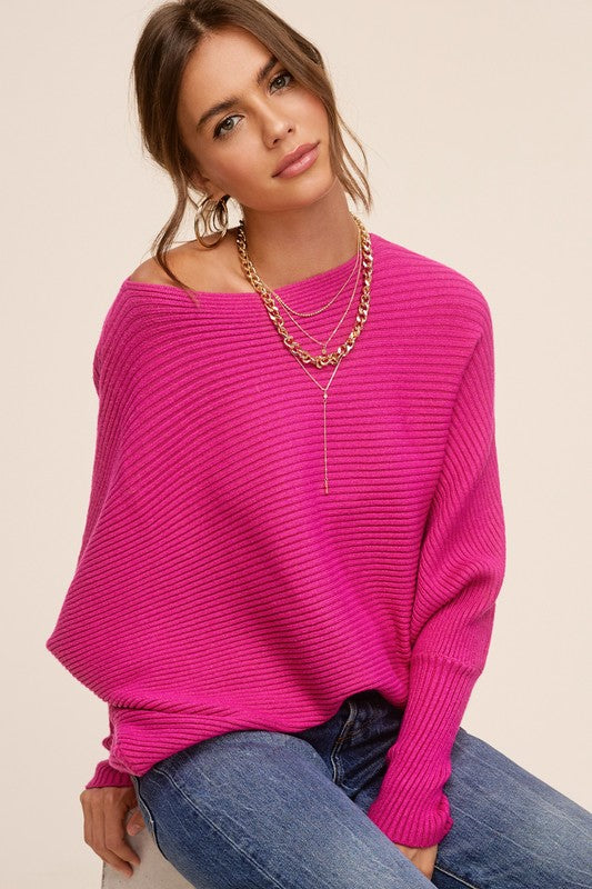 Lovely Off the Shoulder Sweater