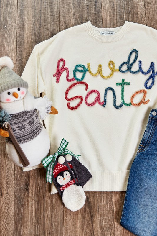 Howdy Santa Sweater