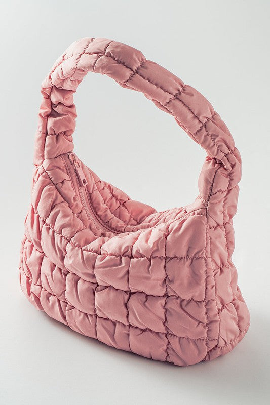 Quilted Hobo Bag