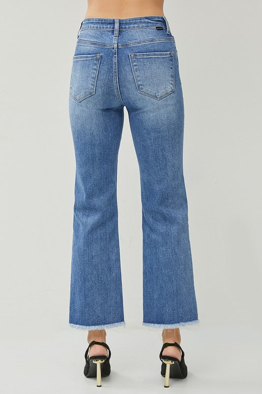 Frayed Hem Jeans – Striped Box Boutique