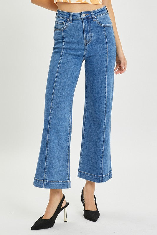 High Rise Ankle Jeans