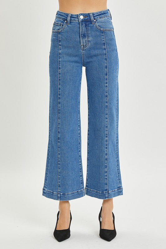 High Rise Ankle Jeans