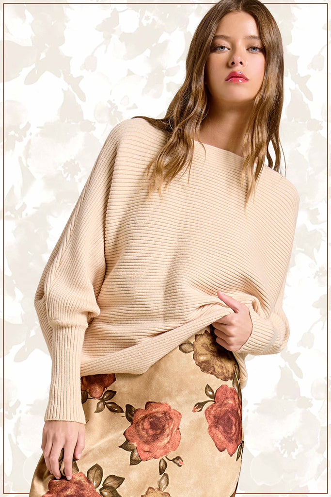 Lovely Off the Shoulder Sweater