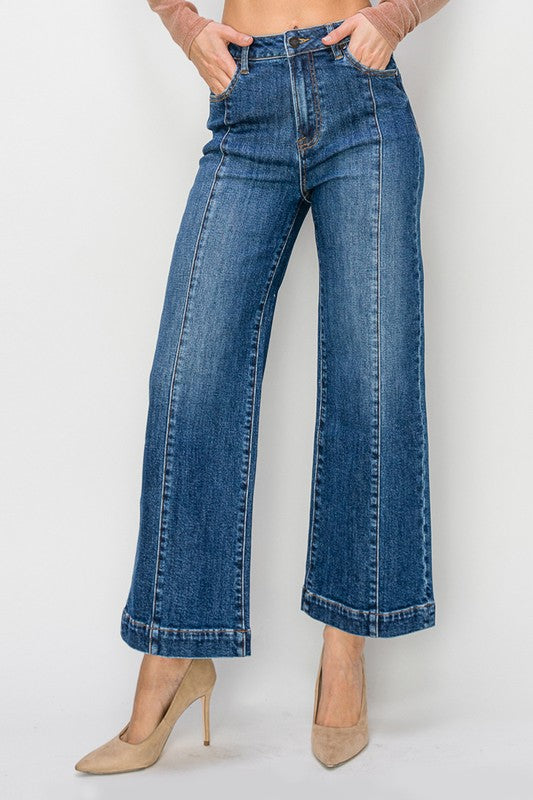 High Rise Ankle Jeans