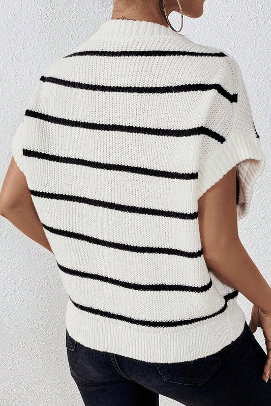 Striped Casual Sweater