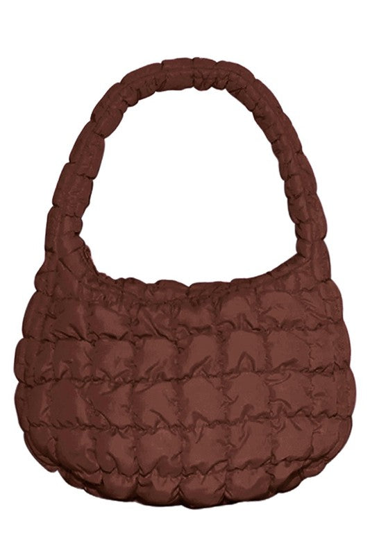 Quilted Hobo Bag