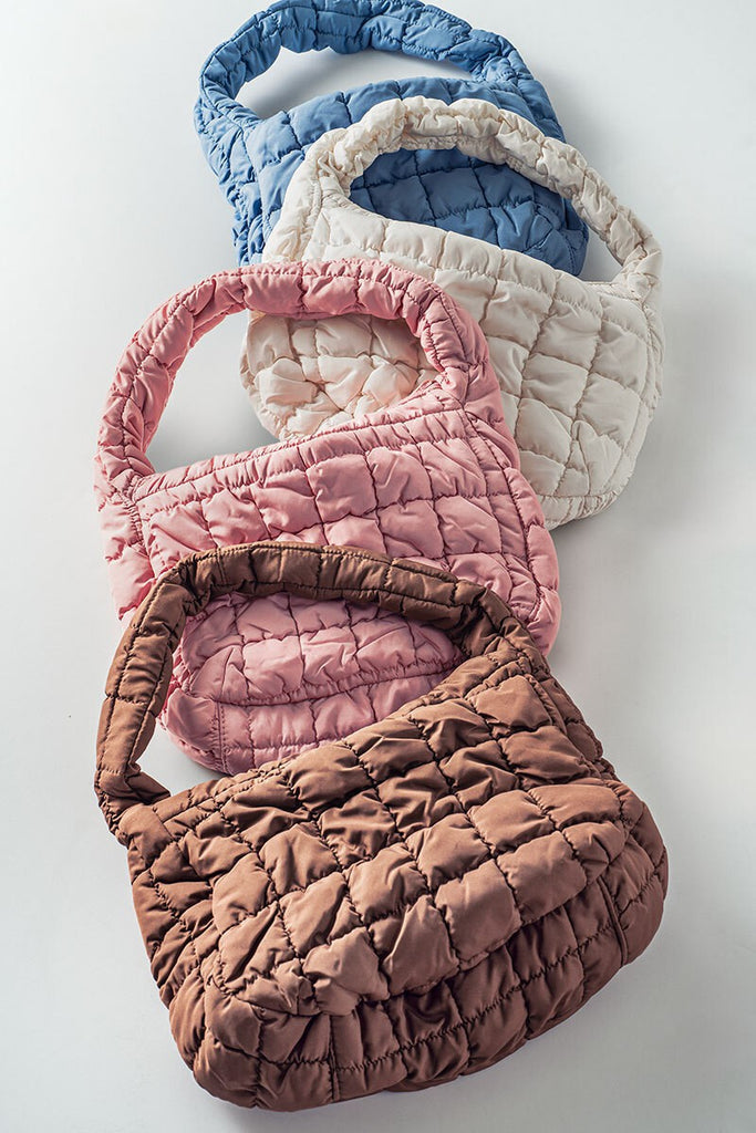 Quilted Hobo Bag