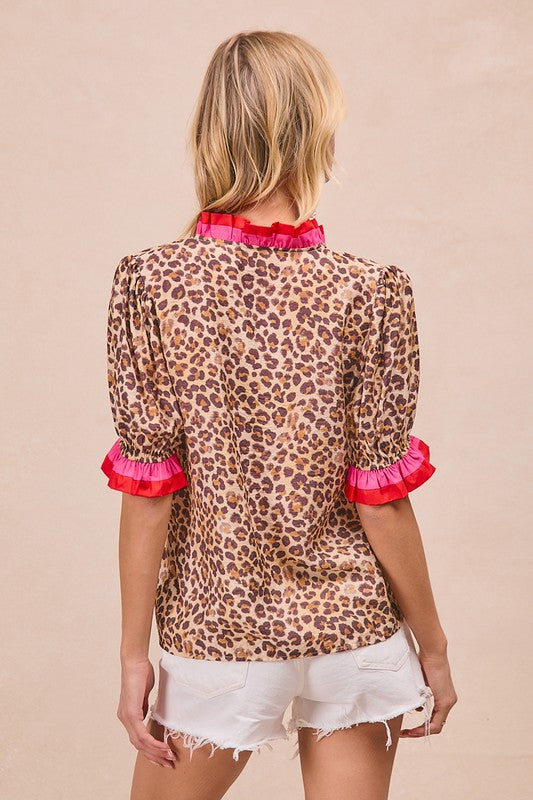 Leopard Hottie Top