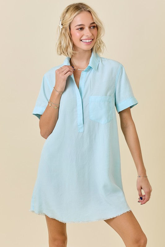 washed denim shirt dress Women's L.L. Bean Heritage Washed Denim Shirt Dress