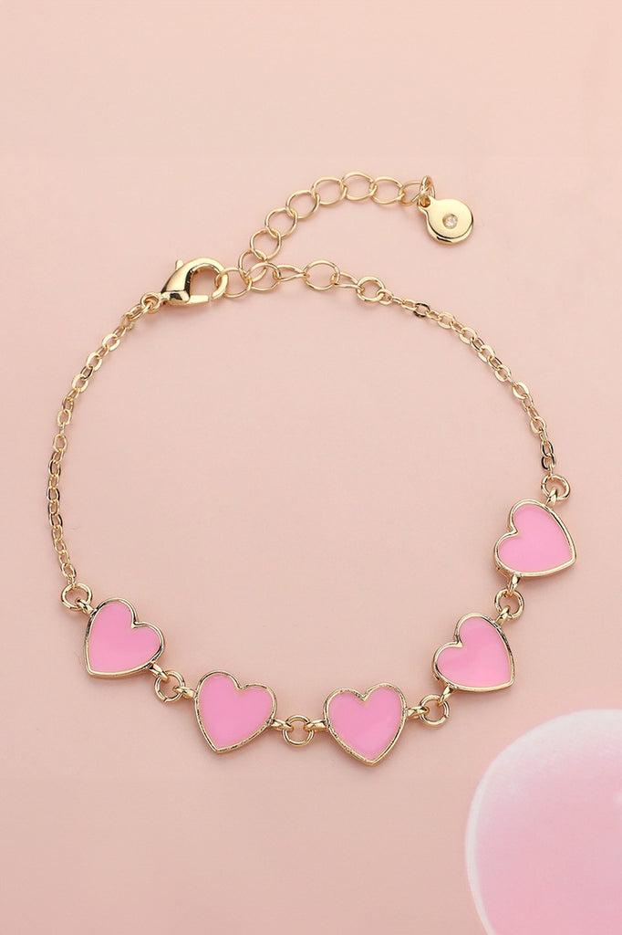 Heart Link Bracelet