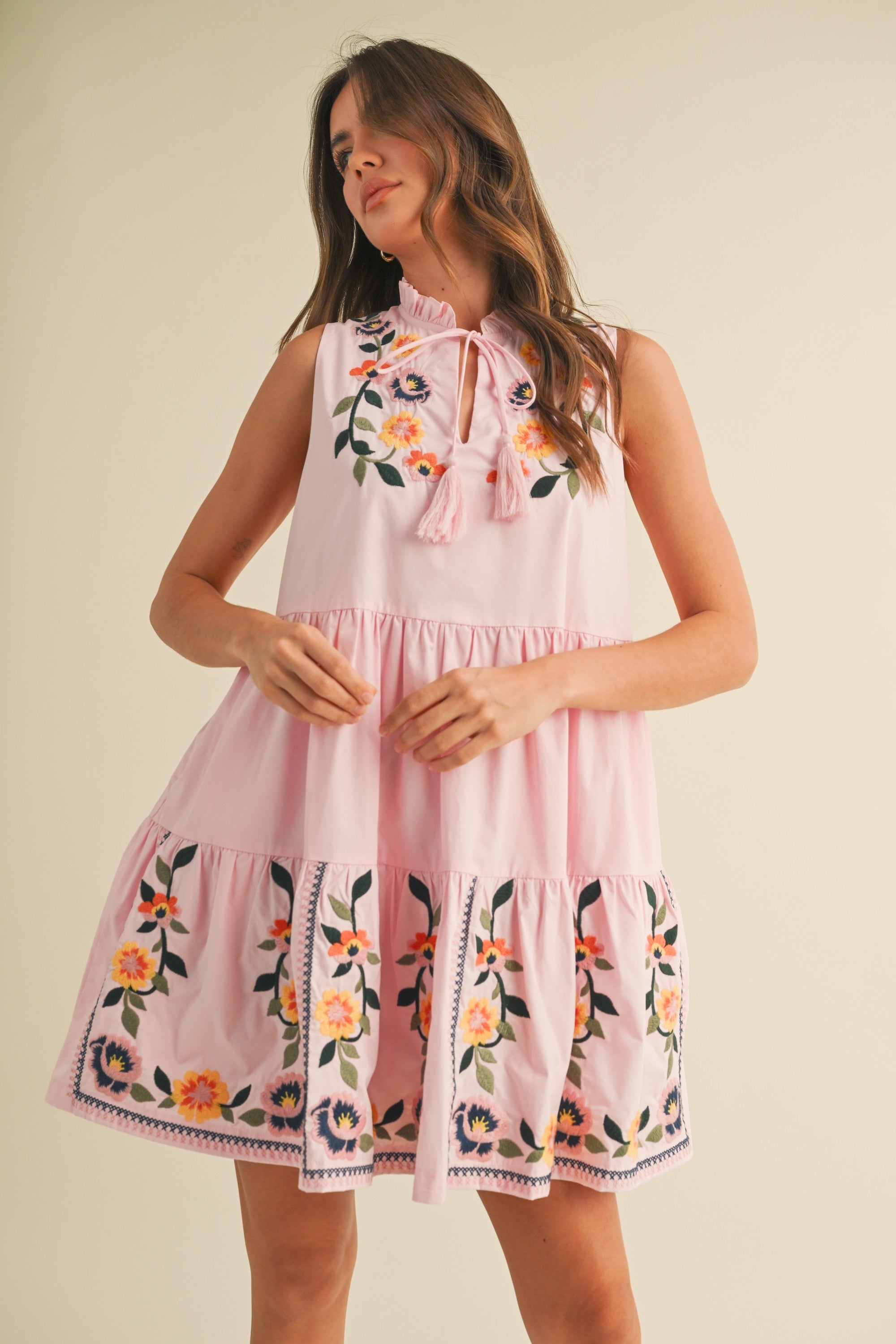 pink cloud dress Pink Clouds of Sakura Dress In-stock / S
