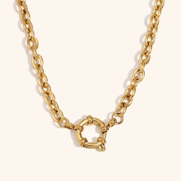 Charm Clasp Necklace