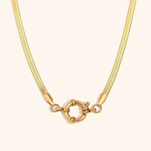 Charm Clasp Necklace